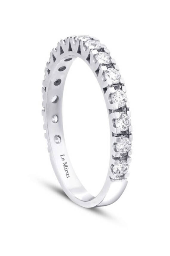 0.50 Karat Pırlanta Yarımtur Yüzük - 1