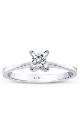 0.80 Karat Pırlanta Tektaş Yüzük