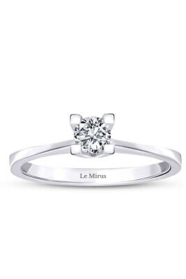 0.50 karat Pırlanta Tektaş Yüzük - 2